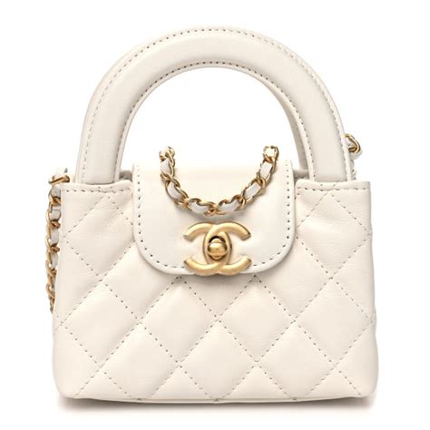 chanel kelly white|chanel mini nano kelly.